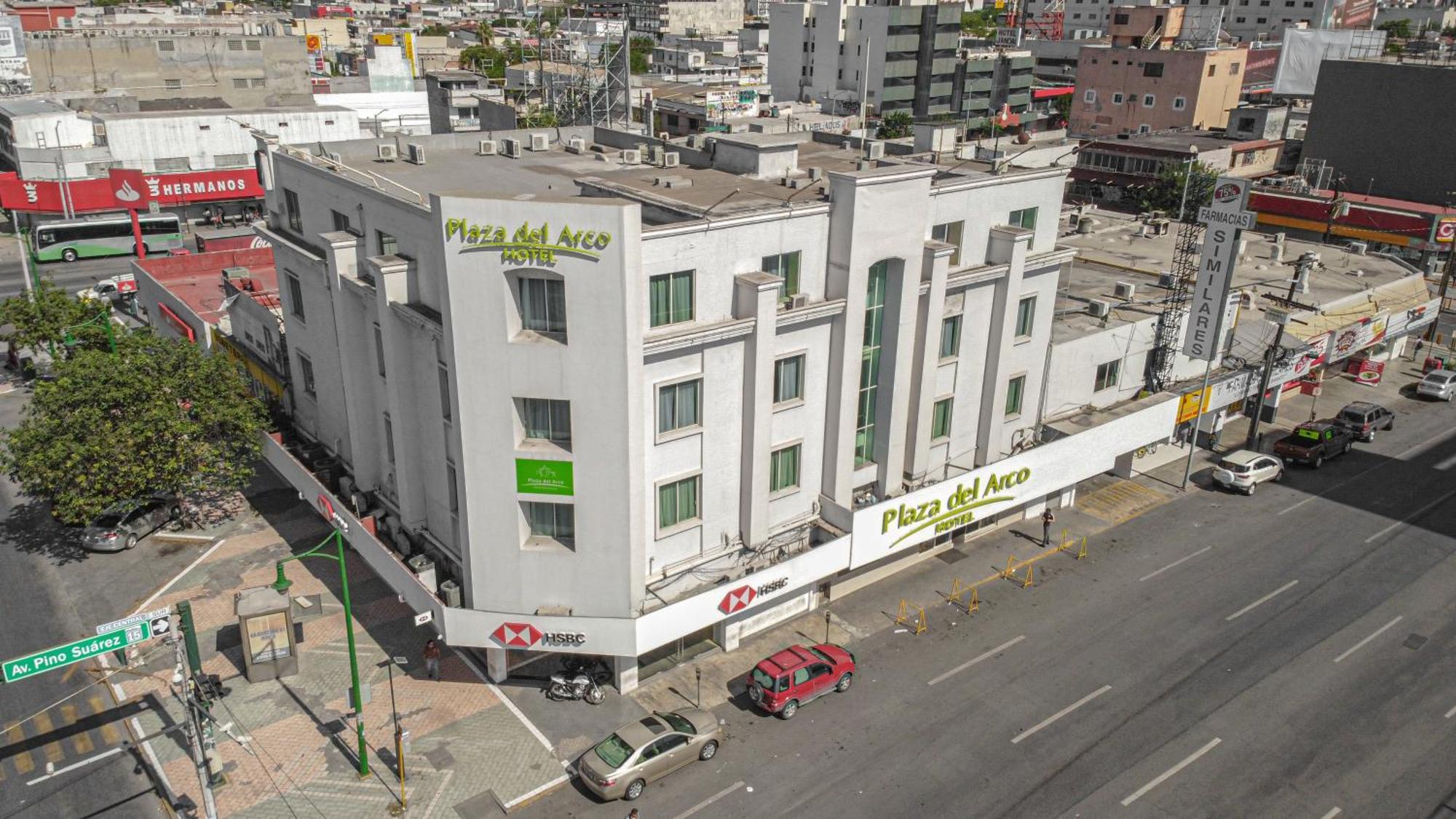 Hotel Plaza Del Arco - مونتيري المظهر الخارجي الصورة